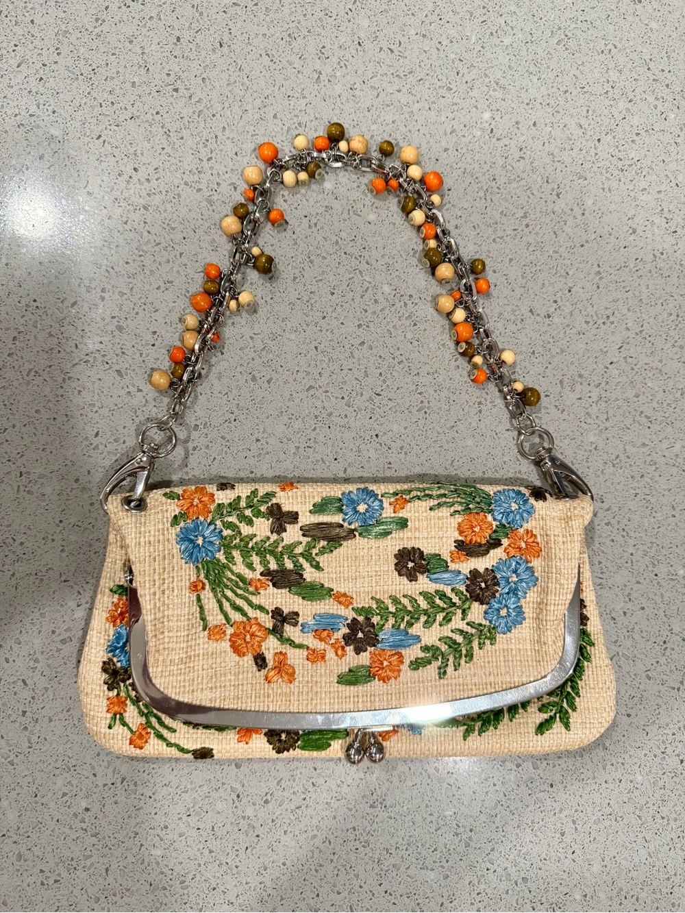 Rafe for Target Embroidered & Beaded Handle Shoulder Bag